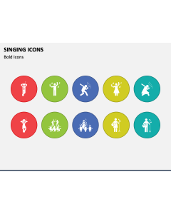 Singing Icons PPT Slide 1