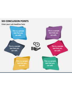 Six Conclusion Points PPT Slide 1