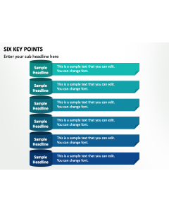 Six Key Points PPT Slide 2