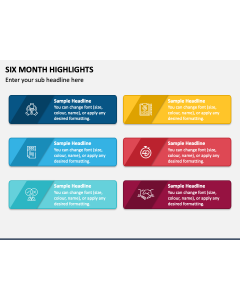 Six Month Highlights PPT Slide 1