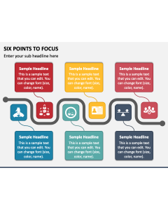 Six Points to Focus PPT Slide 1