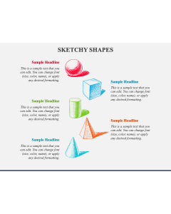 Sketchy Shapes PPT Slide 1