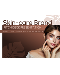 Skin Care Brand Pitch Deck PPT Thumbnail