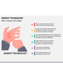Skinput Technology PPT Slide 1