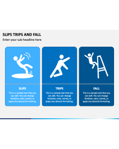 Slips Trips and Fall PPT Slide 1