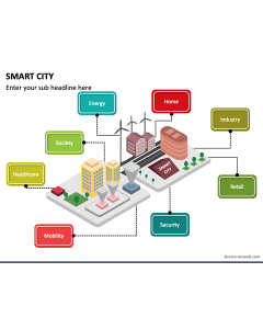 Smart City PPT Slide 1
