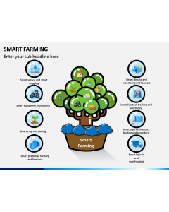 Smart Farming PPT Slide 1