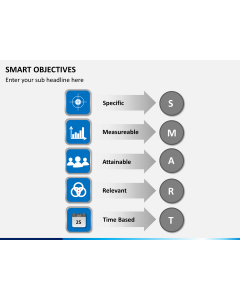 Smart objectives PPT slide 1