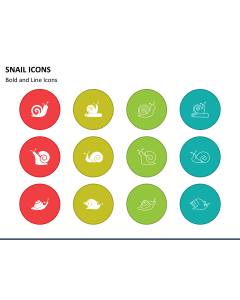 Snail Icons Slide 1