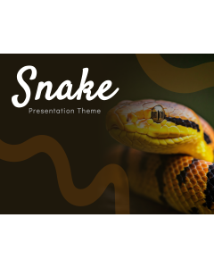 Snake Presentation PPT Thumbnail