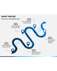 Snake Timeline PPT Slide 1