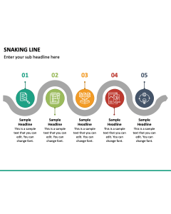 Snaking Line PPT Slide 1