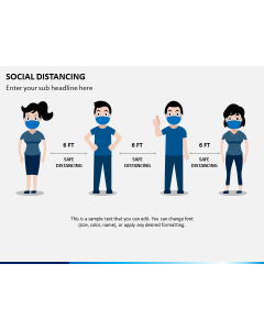 Social Distancing PPT Slide 1