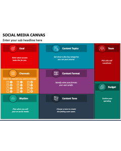 Social Media Canvas PPT Slide 1