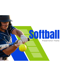 Softball Presentation Theme - Free Download