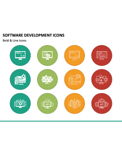 Software Development Icons PPT Slide 1