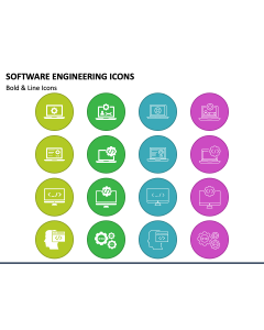 Software Engineering Icons PPT Slide 1