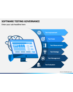 Software Testing Governance PPT Slide 1