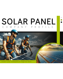 Solar Panel Company Profile PPT Thumbnail