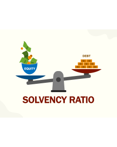 Solvency Ratio PPT Slide 1