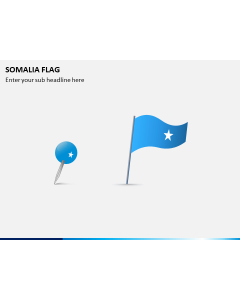 Somalia Flag PPT Slide 1