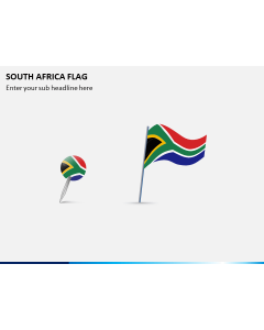 South Africa Flag PPT Slide 1