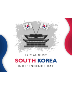 South Korea Independence Day PPT Slide 1