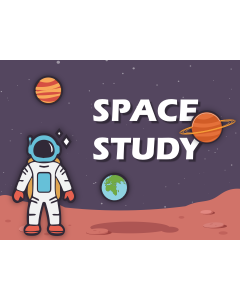 Space Study Background PPT Slide 1