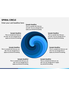 Spiral Circle PPT Slide 1