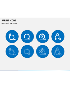 Sprint Icons PPT Slide 1