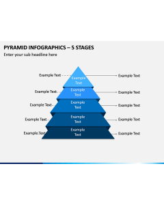 Pyramid Infographics – 5 Stages PPT Slide 1