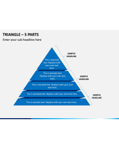 Triangle – 5 Parts PPT Slide 1
