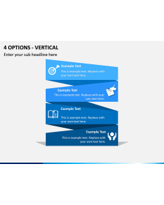 4 Options - Vertical PPT Slide 1