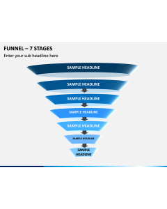 Funnel – 7 Stages PPT Slide 1
