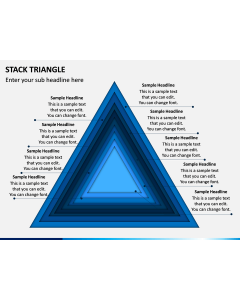 Stack Triangle PPT Slide 1