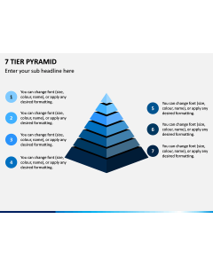 7 Tier Pyramid PPT Slide 1