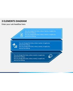 3 Elements Diagram PPT Slide 1