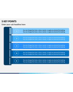 5 Key Points PPT Slide 1
