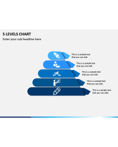 5 Levels Chart PPT Slide 1