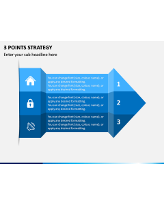 3 Points Strategy PPT Slide 1