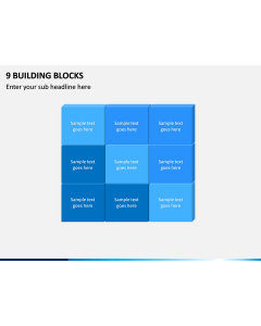 9 Building Blocks PPT Slide 1