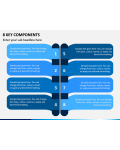8 Key Components PPT Slide 1