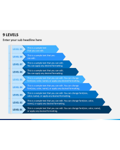 9 Levels PPT Slide 1