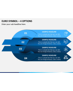 Euro Symbol - 4 Options PPT Slide 1
