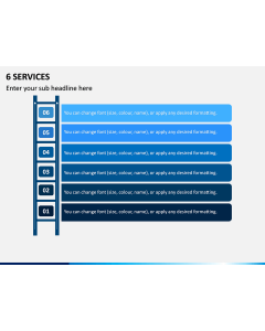 6 Services PPT Slide 1