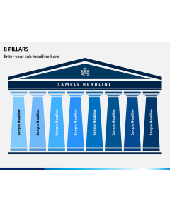 8 Pillars PPT Slide 1