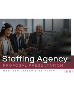 Staffing Agency Proposal PPT Thumbnail