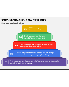 Stairs Diagrams for PowerPoint and Google Slides