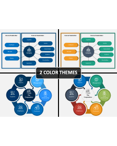 Stakeholder Model PPT Cover Slide