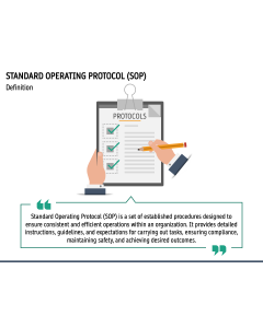 Standard Operating Protocol (SOP) PPT Slide 1
